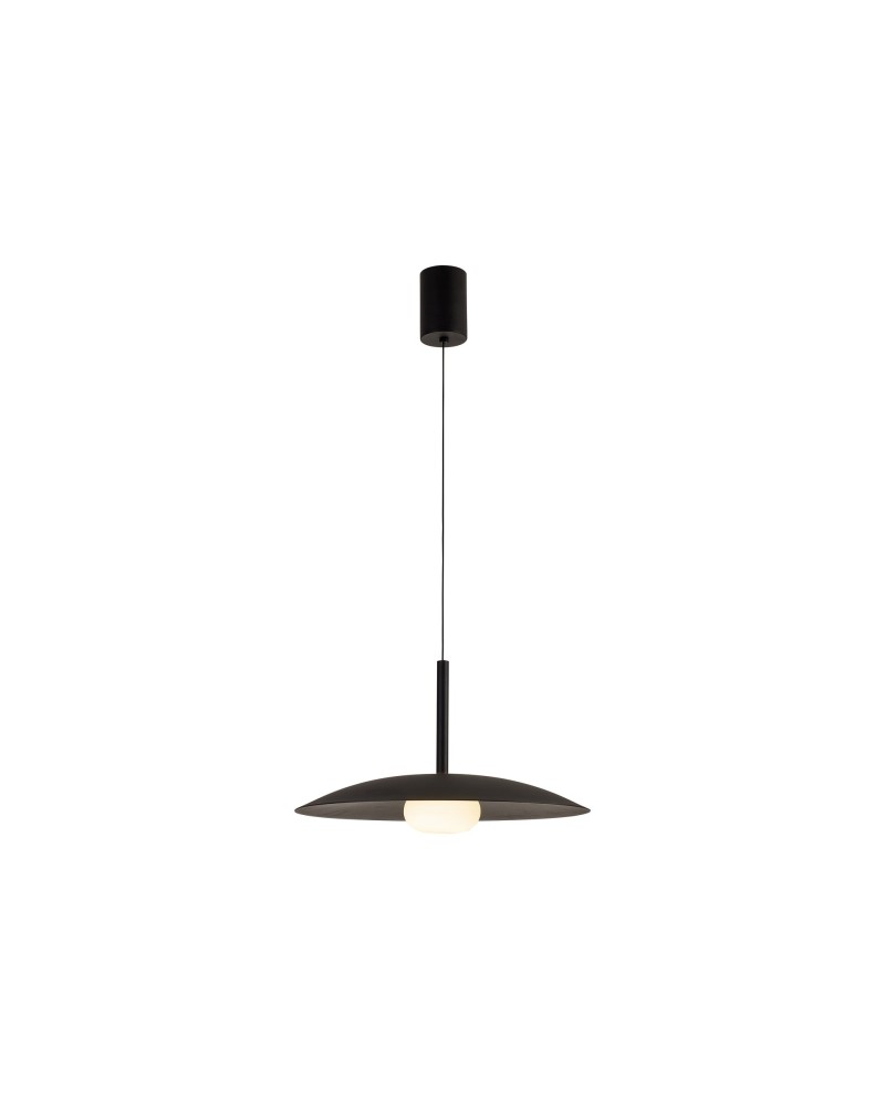LIDIA * COLGANTE 1L LED 12W  - NEGRO